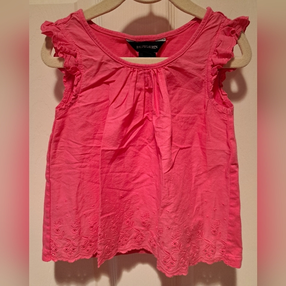 Ralph Lauren Other - Ralph Lauren Pink Sleeveless Kid's Top